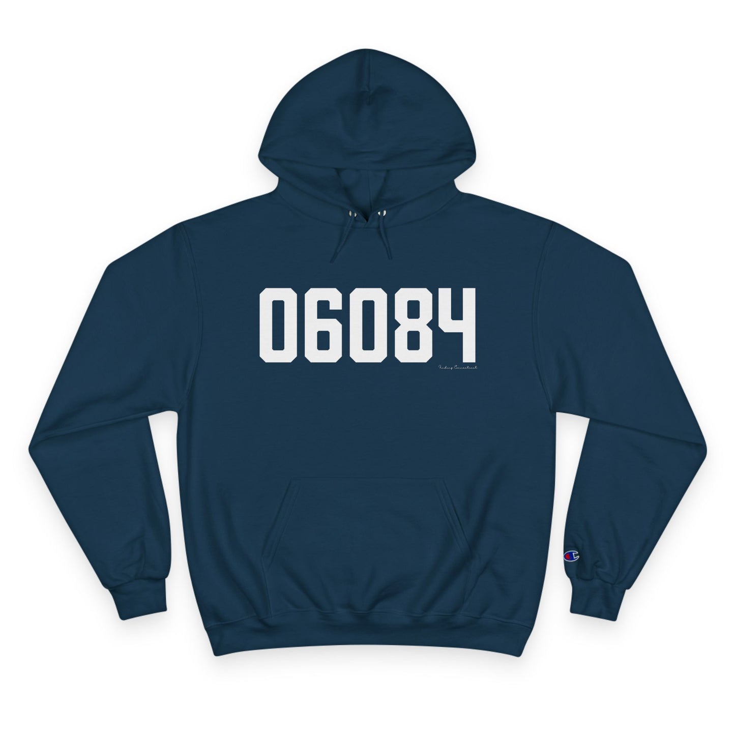 06084 Tolland CT Zip Code Champion Hoodie