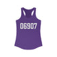 06907 Stamford CT Zip Code Women's Ideal Racerback Tank Top