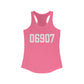 06907 Stamford CT Zip Code Women's Ideal Racerback Tank Top