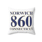 Norwich 860 Connecticut Spun Polyester Square Pillow