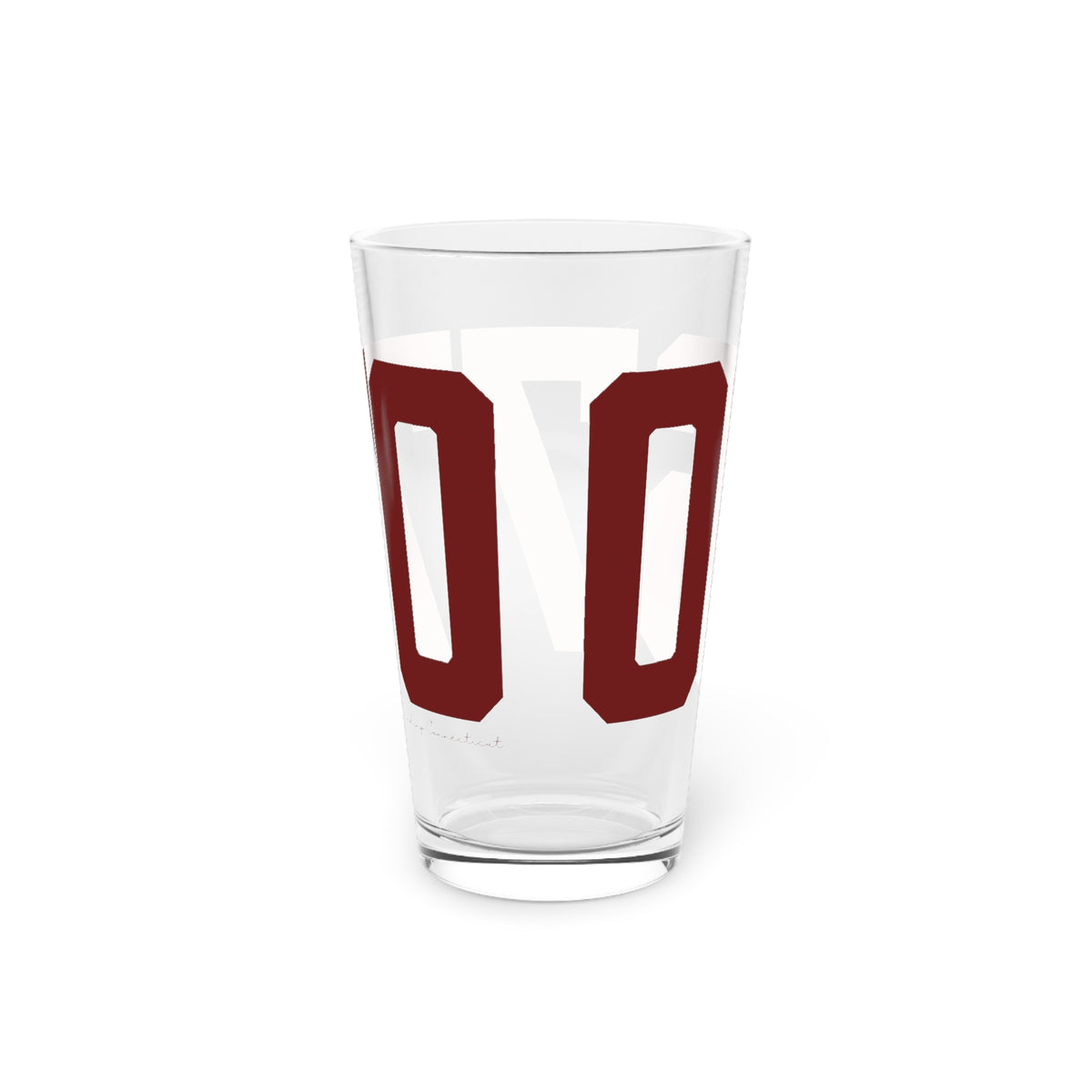 06770 Naugatuck Connecticut Zip Code Pint Glass, 16oz