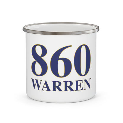 860 Warren Enamel Camping Mug