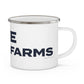Love Greens Farms Enamel Camping Mug