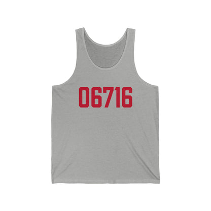 06716 Wolcott Connecticut Zip Code Unisex Jersey Tank Top