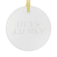 41 Tilt South Norwalk Glass Ornaments