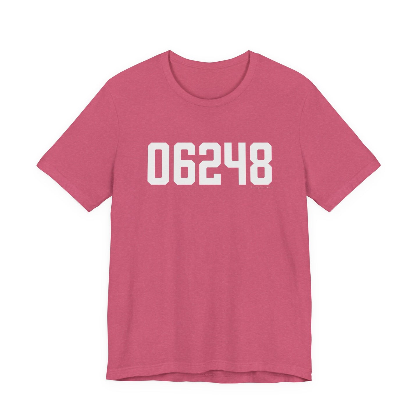 06248 Hebron CT Zip Code Unisex Jersey Short Sleeve T-Shirt