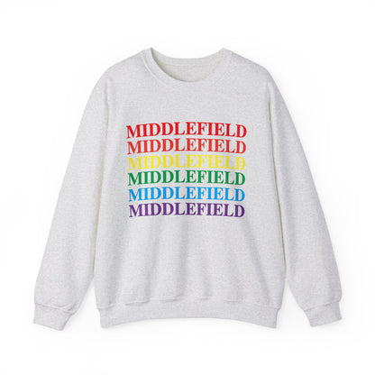 Middlefield Pride Unisex Heavy Blend™ Crewneck Sweatshirt