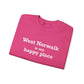 West Norwalk is My Happy Place Unisex Heavy Blend™ Crewneck Sweatshirt