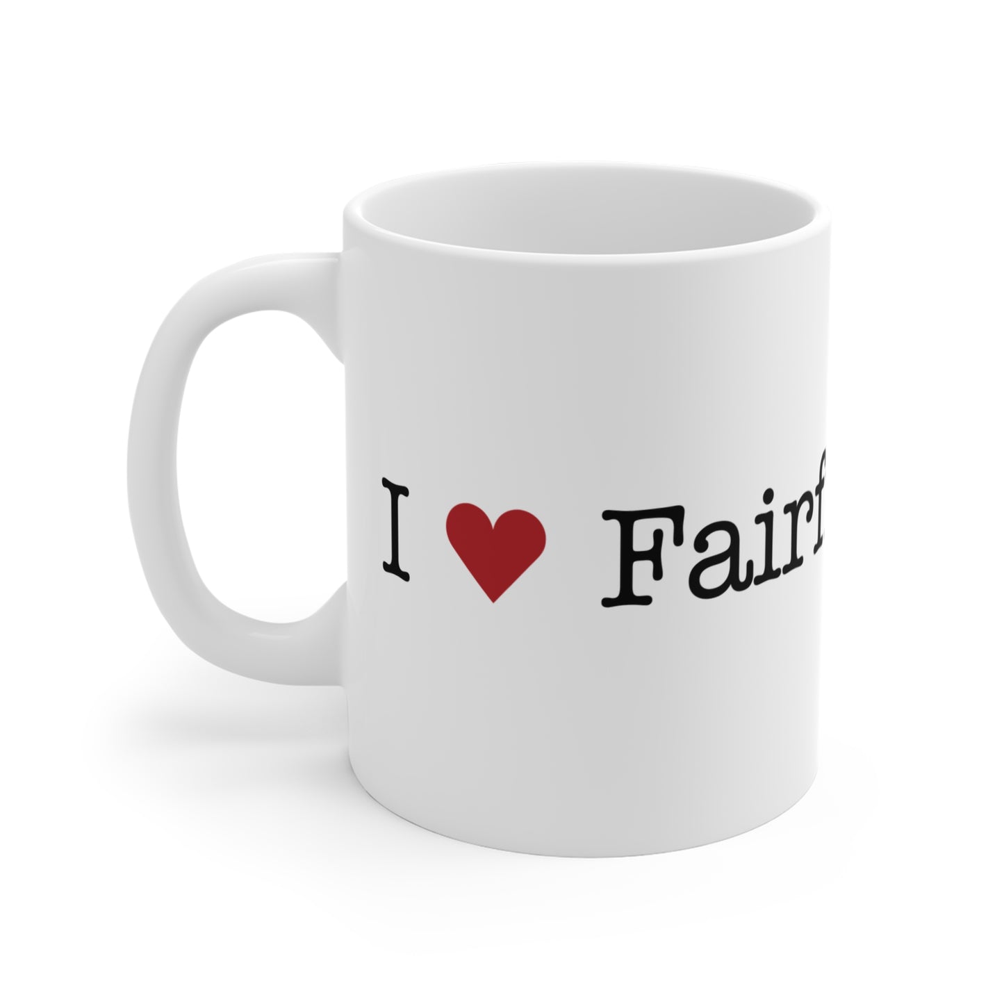 I Heart Fairfield Beach. Mug 11oz