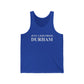 Just a kid from Durham Unisex Jersey Tank