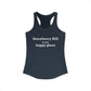Strawberry Hill is my happy place Women's Ideal Racerback Tank
