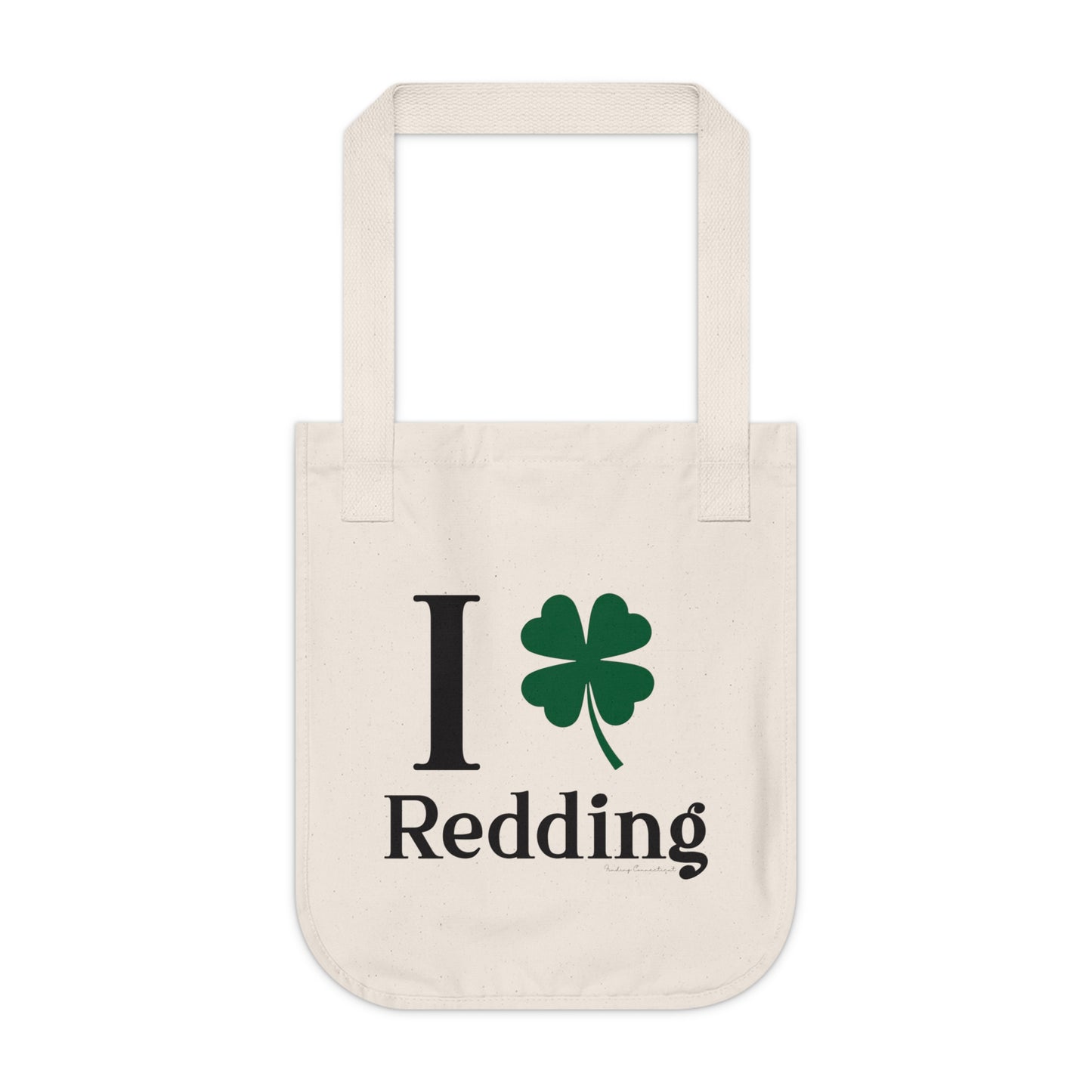 I Clover Redding Organic Canvas Tote Bag