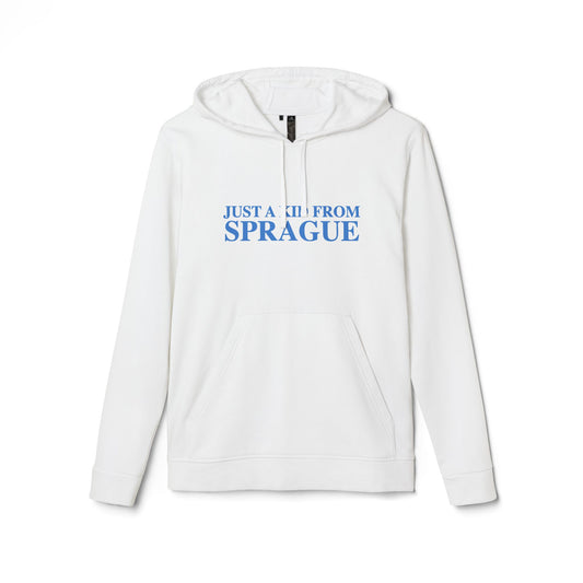 Just a kid from Sprague adidas Unisex Fleece Hoodie