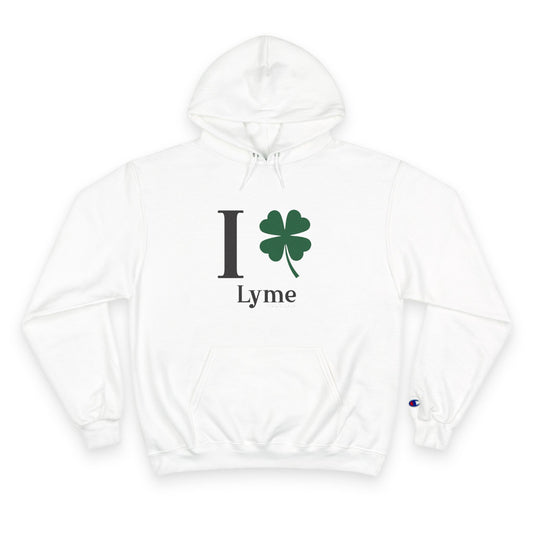 I Clover Lyme Champion Hoodie