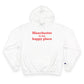 Manchester is My Happy Place Champion Hoodie