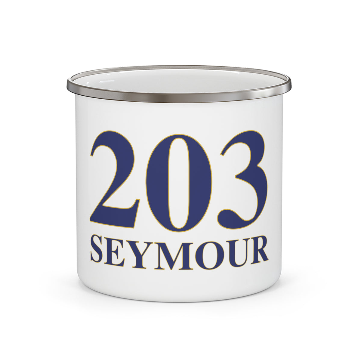 203 Seymour Enamel Camping Mug