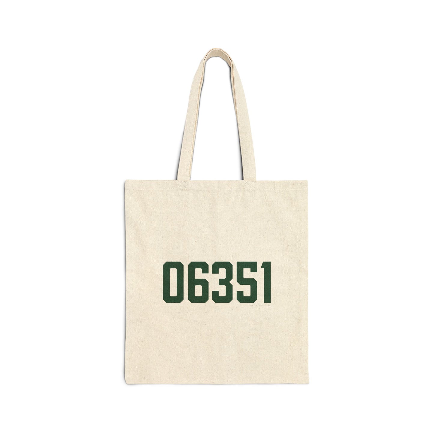 06351 Griswold Connecticut Zip Code Cotton Canvas Tote Bag