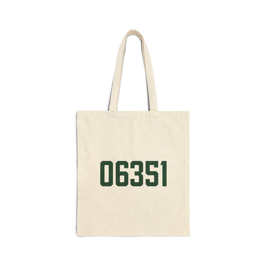 06351 Griswold Connecticut Zip Code Cotton Canvas Tote Bag
