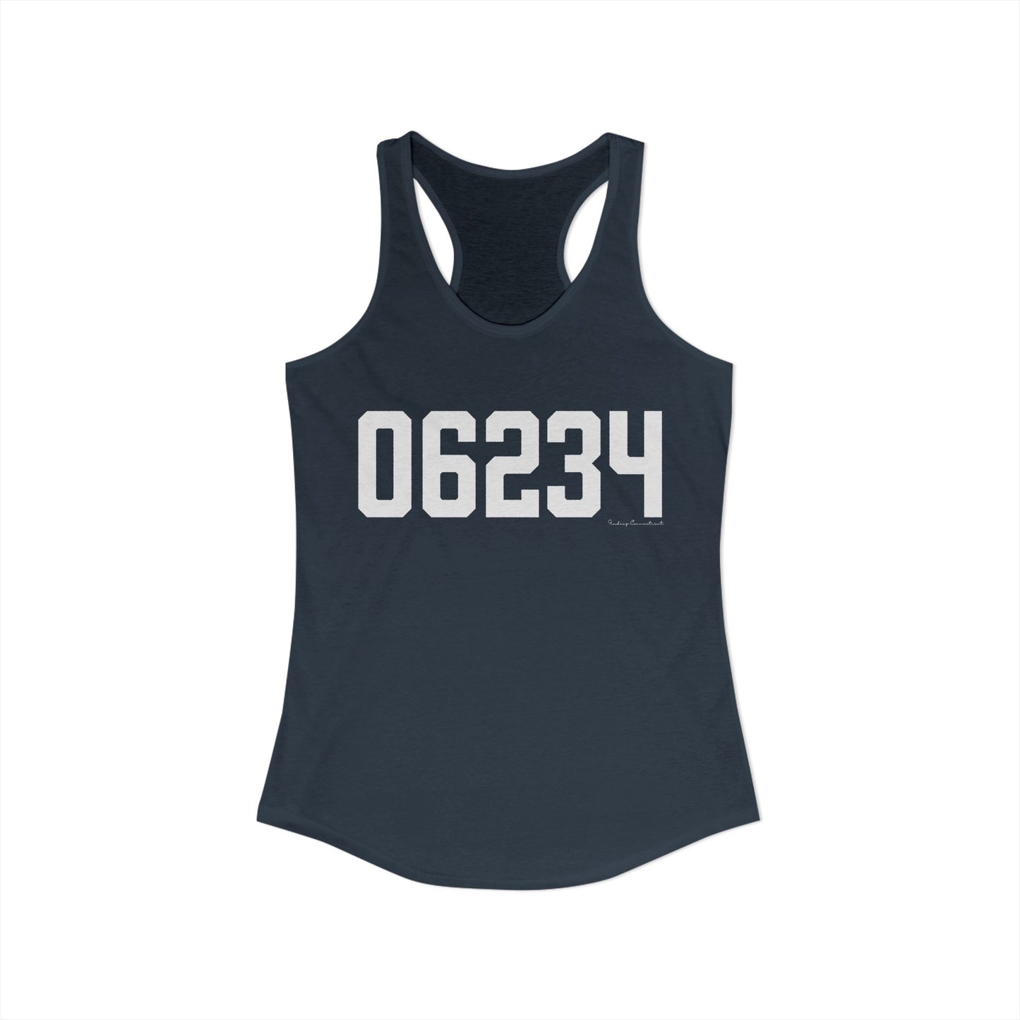 06234 Brooklyn CT Zip Code Women's Ideal Racerback Tank Top