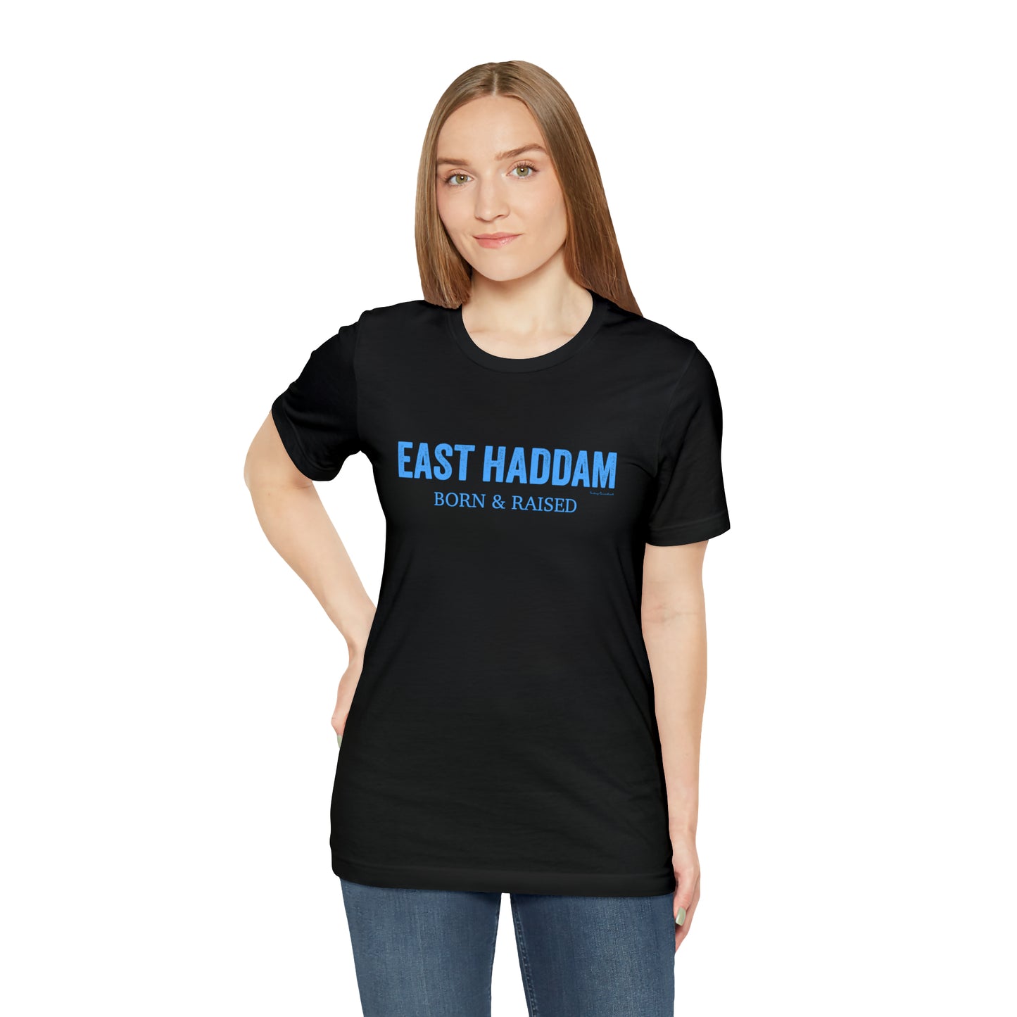 East Haddam Born & Raised Unisex Jersey Short Sleeve Tee