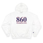 860 Washington Red White & Blue Champion Hoodie