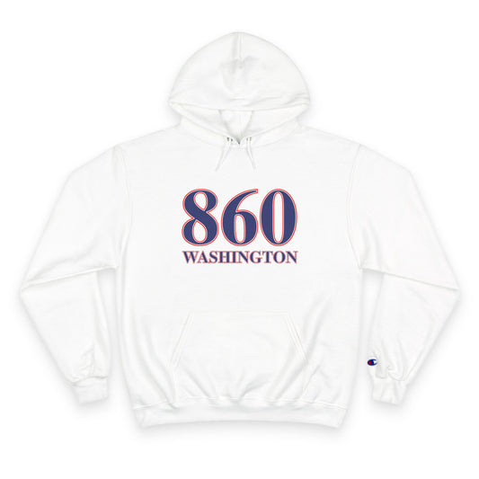 860 Washington Red White & Blue Champion Hoodie