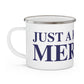 Just a kid from Meriden Enamel Camping Mug