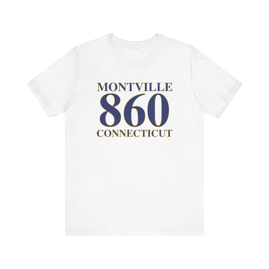 Montville 860 Connecticut Unisex Jersey Short Sleeve T-Shirt