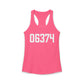 06374 Plainfield CT Zip Code Women's Ideal Racerback Tank Top