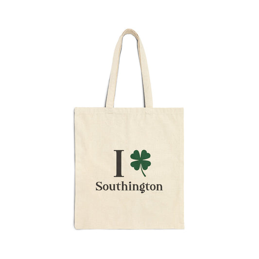 I Clover Southington Cotton Canvas Tote Bag