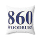 860 Woodbury Polyester Square Pillow