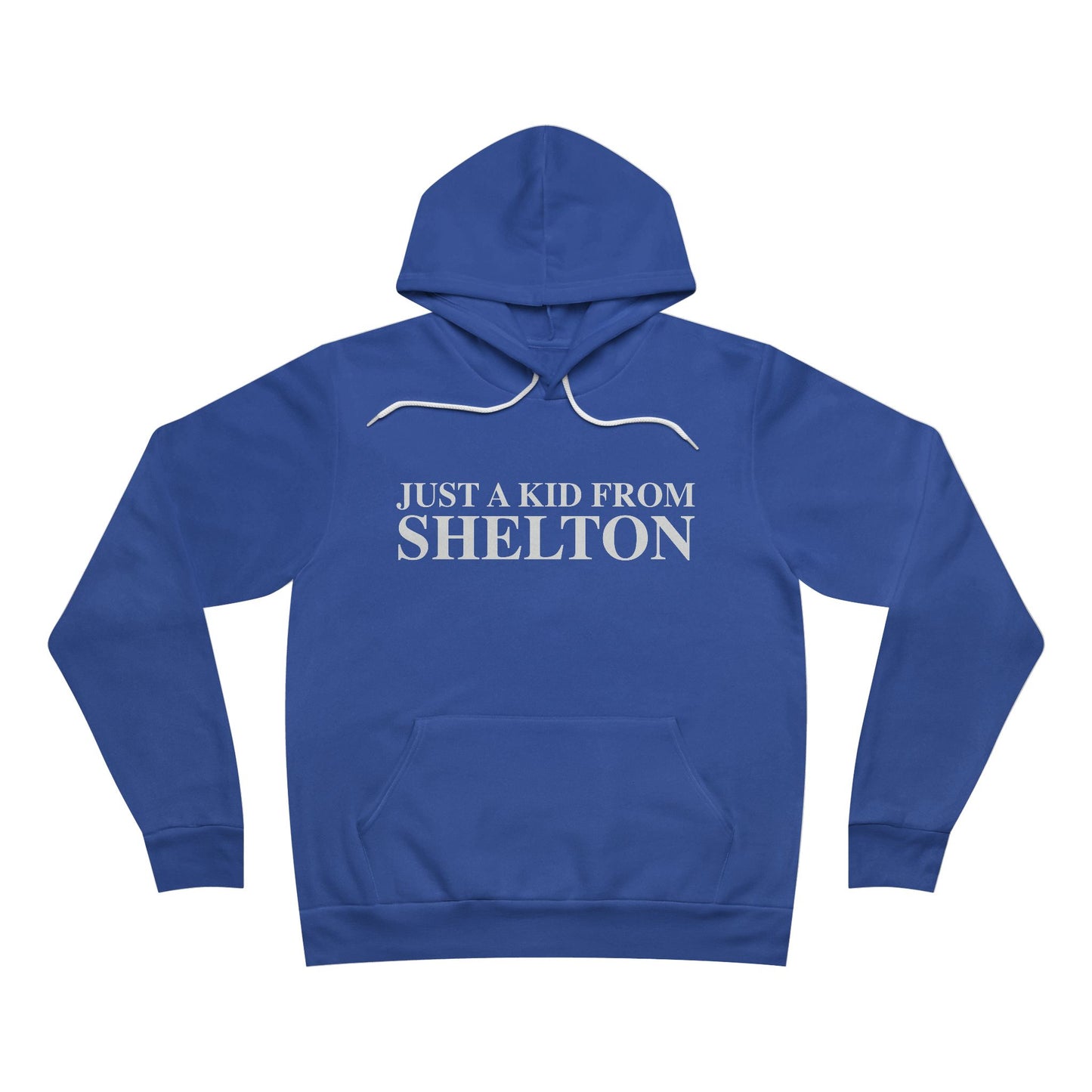 Just a kid from Shelton Unisex Sponge Fleece Pullover Hoodie Sweatshirt
