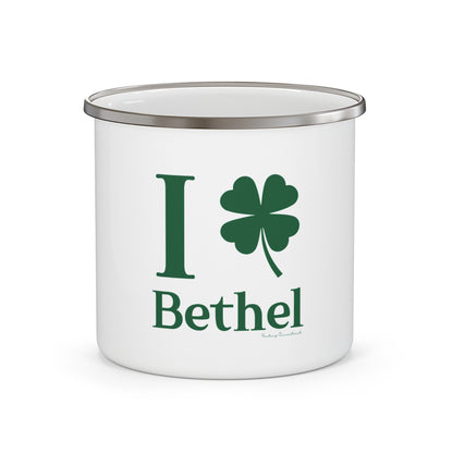 I Clover Bethel Enamel Camping Mug