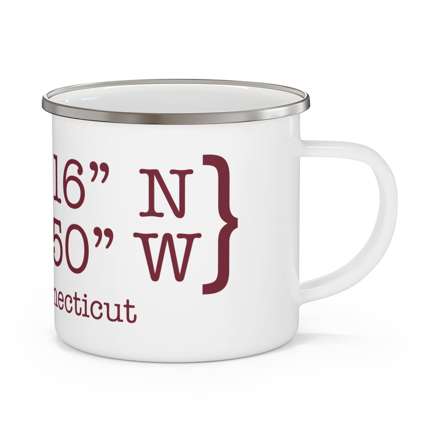 Bethel Coordinates Enamel Camping Mug