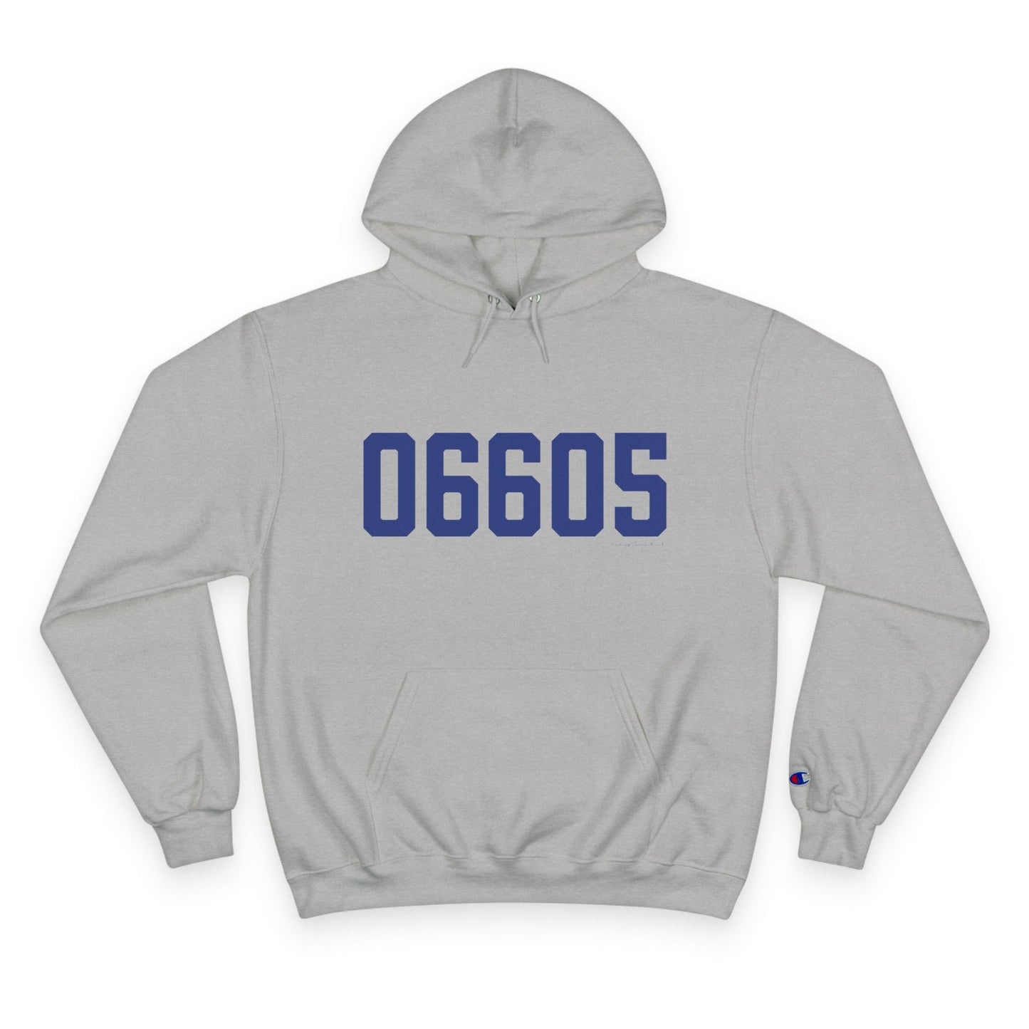06605 Bridgeport Connecticut Zip Code Champion Hoodie Sweatshirt