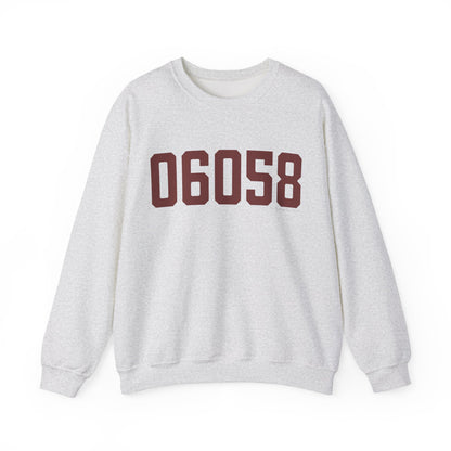 06058 Norfolk Connecticut Zip Code Unisex Heavy Blend™ Crewneck Sweatshirt