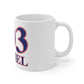203 Bethel Trumbull Red, White & Blue Mug 11oz
