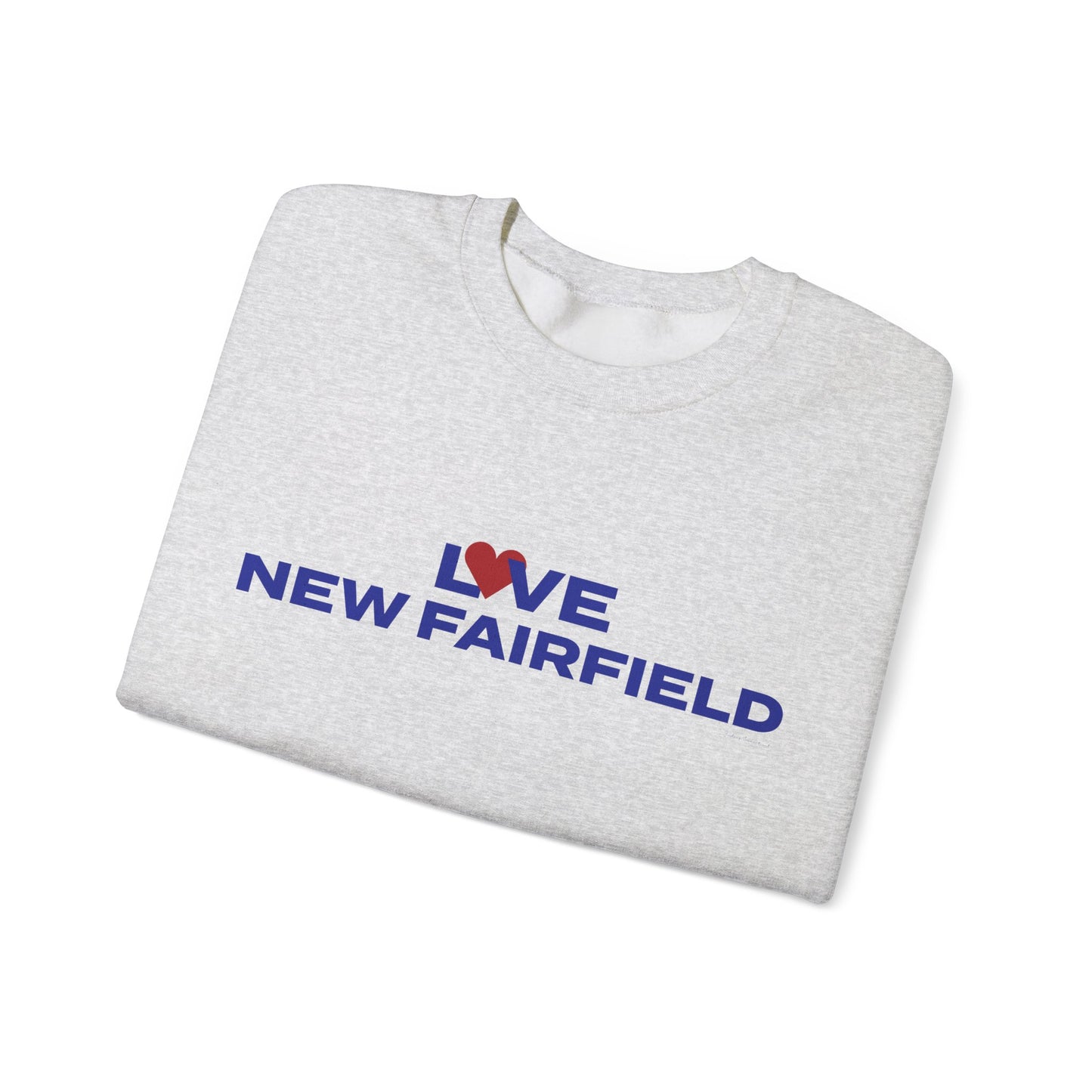 Love New Fairfield Unisex Heavy Blend™ Crewneck Sweatshirt