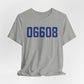 06608 Bridgeport Connecticut Zip Code Unisex Jersey Short Sleeve T-Shirt