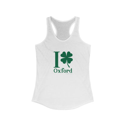 I Clover Oxford Women's Ideal Racerback Tank Top