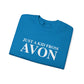 Just a kid from Avon Unisex Heavy Blend™ Crewneck Sweatshirt
