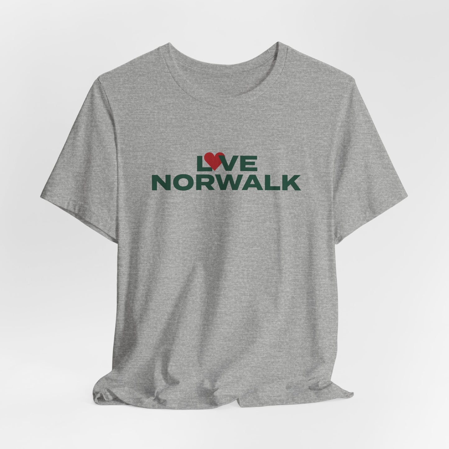 Love Norwalk Unisex Jersey Short Sleeve T-Shirt