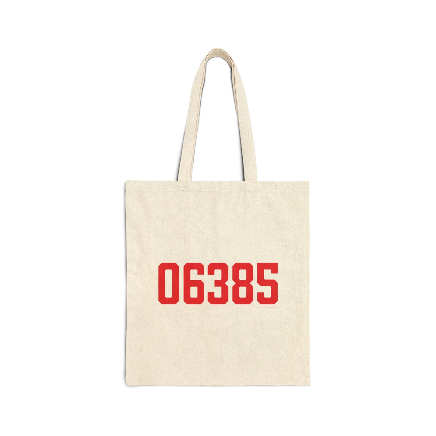 06385 Waterford Connecticut Zip Code Cotton Canvas Tote Bag
