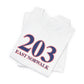 203 East Norwalk Red, White & Blue Unisex Jersey Short Sleeve T-Shirt