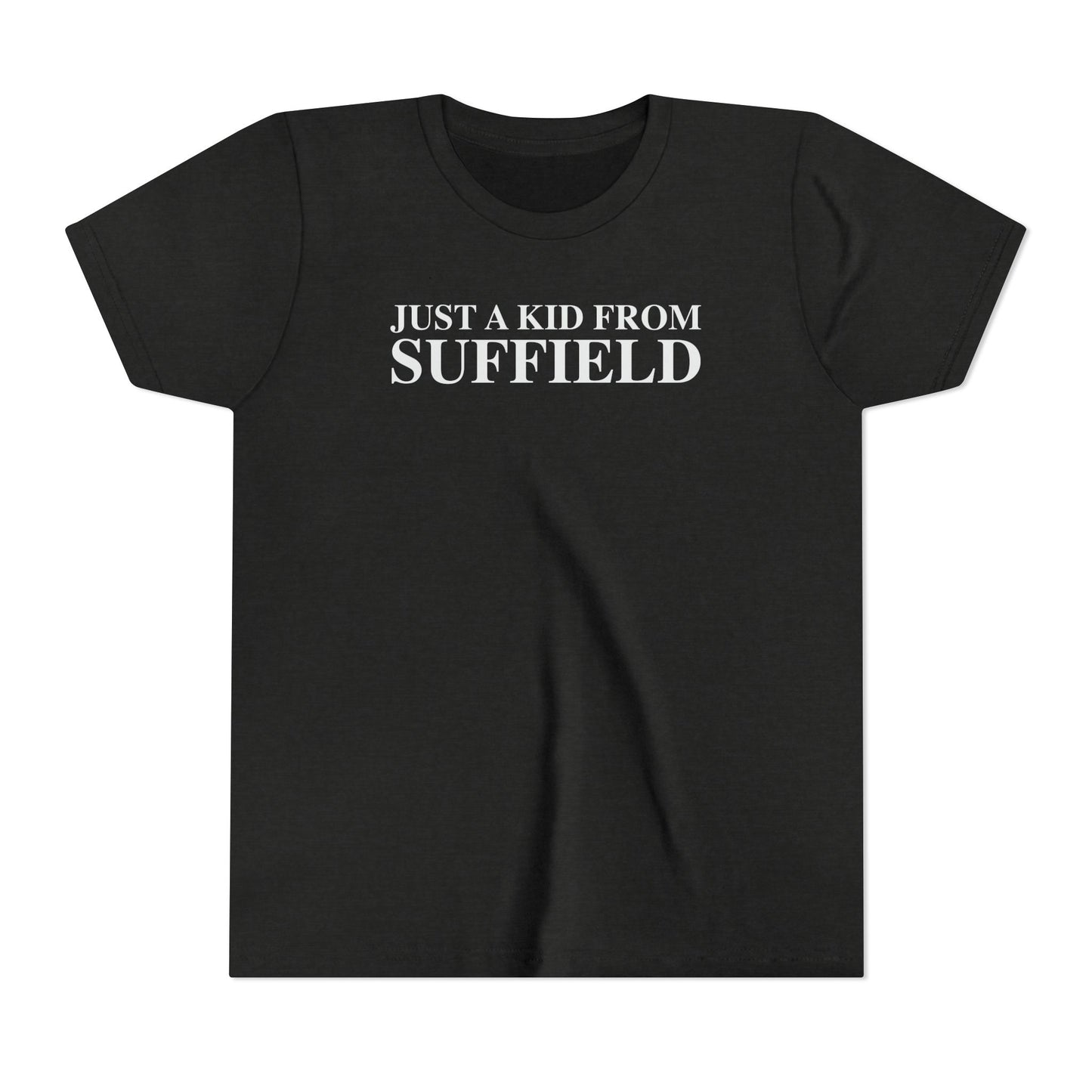 Just a kid from Suffield Youth Short Sleeve T-Shirt