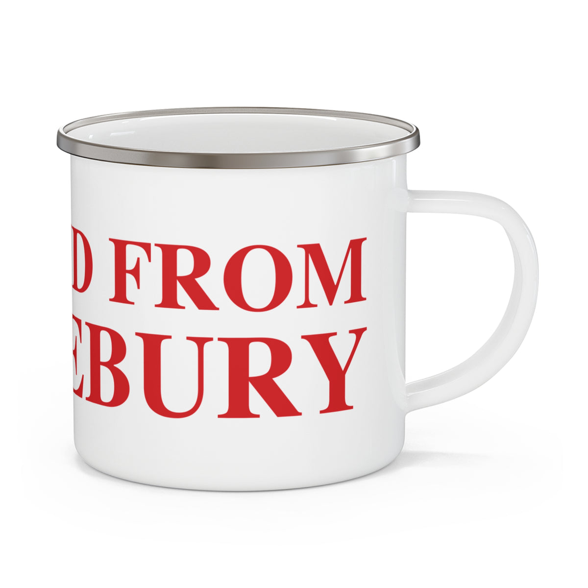 Just a kid from Middlebury Enamel Camping Mug