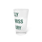 I Really Really Miss Cranbury Pint Glass, 16oz