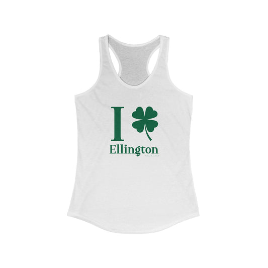 I Clover Ellington Women's Ideal Racerback Tank Top