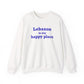 Lebanon is My Happy Place Unisex Heavy Blend™ Crewneck Sweatshirt