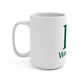 I Clover Woodbury Mug 15oz